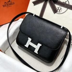 Hermès Constance Mini Bag in Black